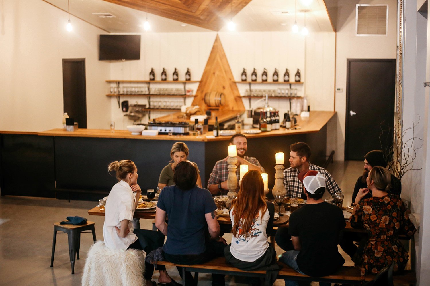 interior of the Family Business Beer Company