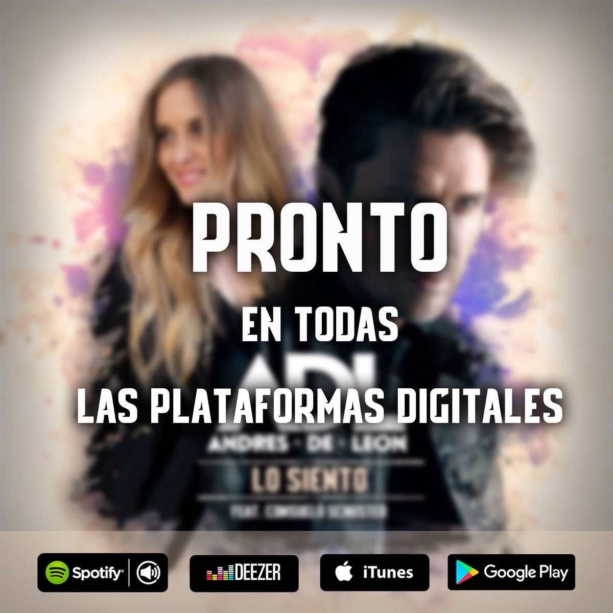 pzamusica's tweet photo. NUEVO SINGLE!!! Muy Pronto @IamAndresdeLeon , nos presenta "LO SIENTO" junto a @ConsuSchuster @FansADLchile @ADLGirls #LoSiento #ADL #NuevoSingle #ADL2017 #ConsueloSchuster https://t.co/2MV45Shl7j