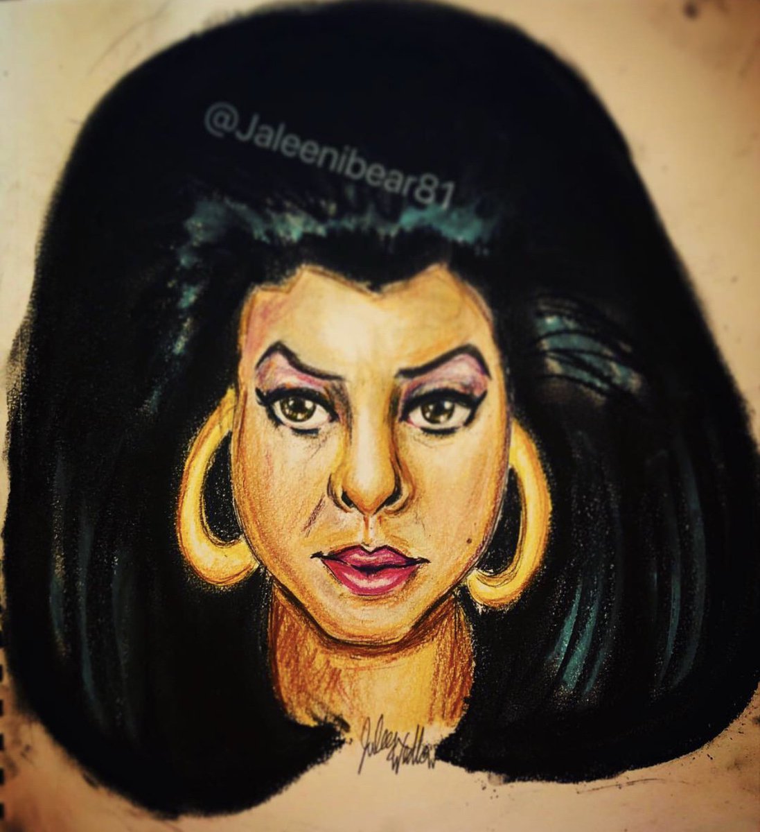 #portrait #drawing #art #traditionalmedia #practicedrawing #pastels #colorpencils #artoninstagram #blackbeauty #femaleactress #cookielyon #empire #tarajiphensonfanart #mixmediaart #melaninpoppin #melaninonfleek #melaninart  #seventiesstyle #seventiesvibes