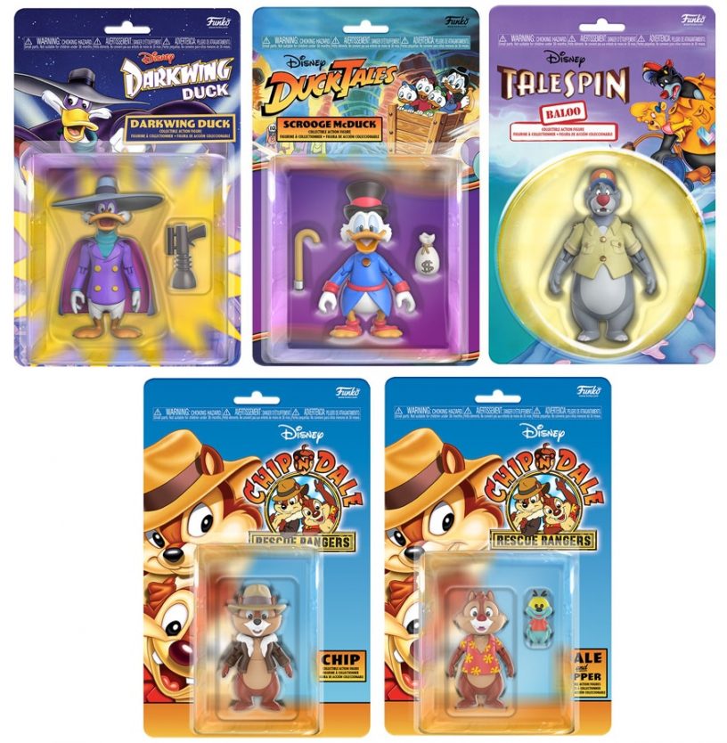 RT &amp; follow <a href="/OriginalFunko/">Funko</a> for a chance to win a set of Disney Afternoon Action Figures!