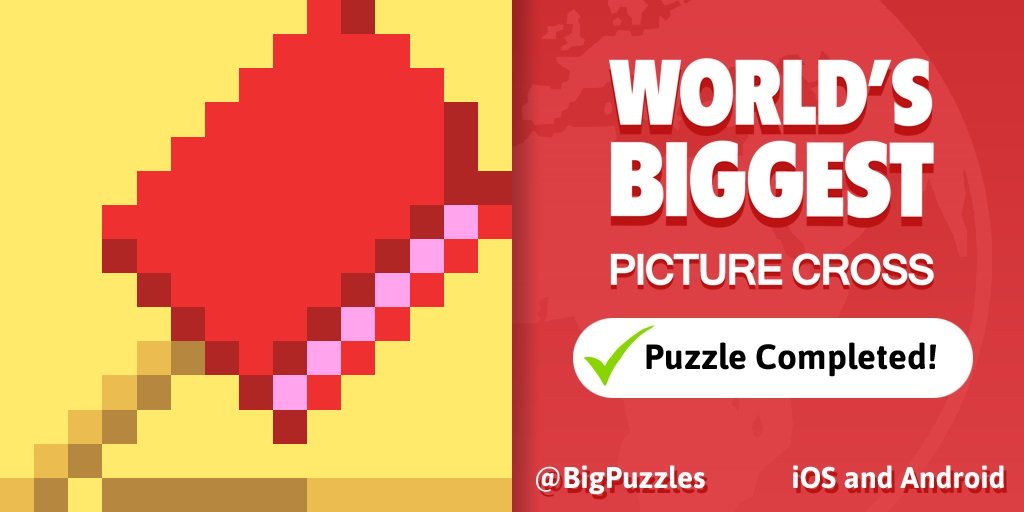 D_MACDIARMADA's tweet photo. I've just completed 'Popsicle' in World's Biggest Picture Cross.
It's free https://t.co/OUT2Ldmgn0 #WBPC https://t.co/Dn6VAiWaQI