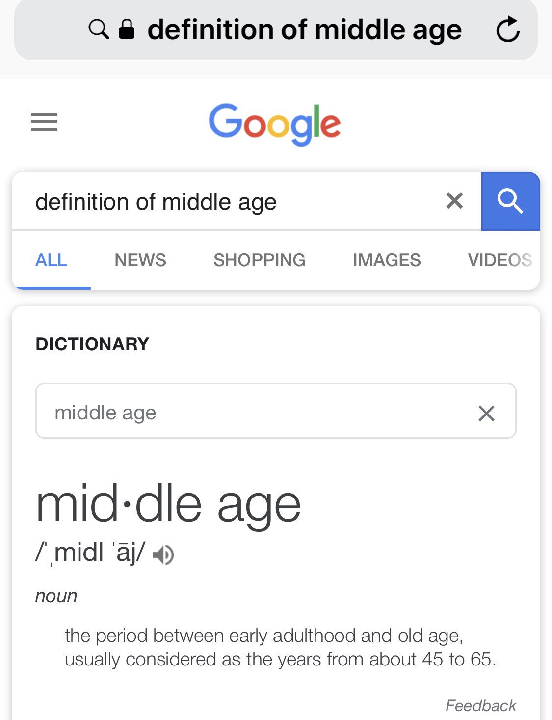  I turned 45 in June and discovered this disturbing little tidbit on Google.  . Happy Birthday! 