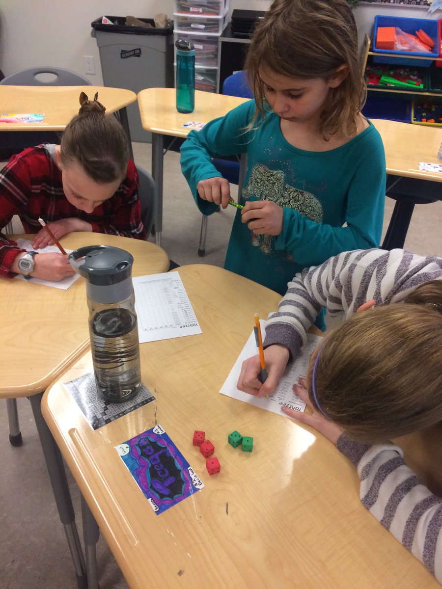 eva_r26's tweet photo. 2R met up with our faith buddies, 5B, for some Yahtzee to practice adding! https://t.co/bOR1gXmoQ0