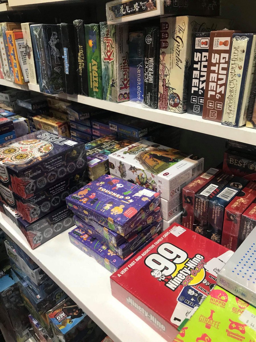 touchedon's tweet photo. It’s a little late to get online, so we’re very excited to have some games in a real store! 🛍 You can now pick up #TouchedOn from all Mind Games stores 🎉 https://t.co/CljMYpeLlr