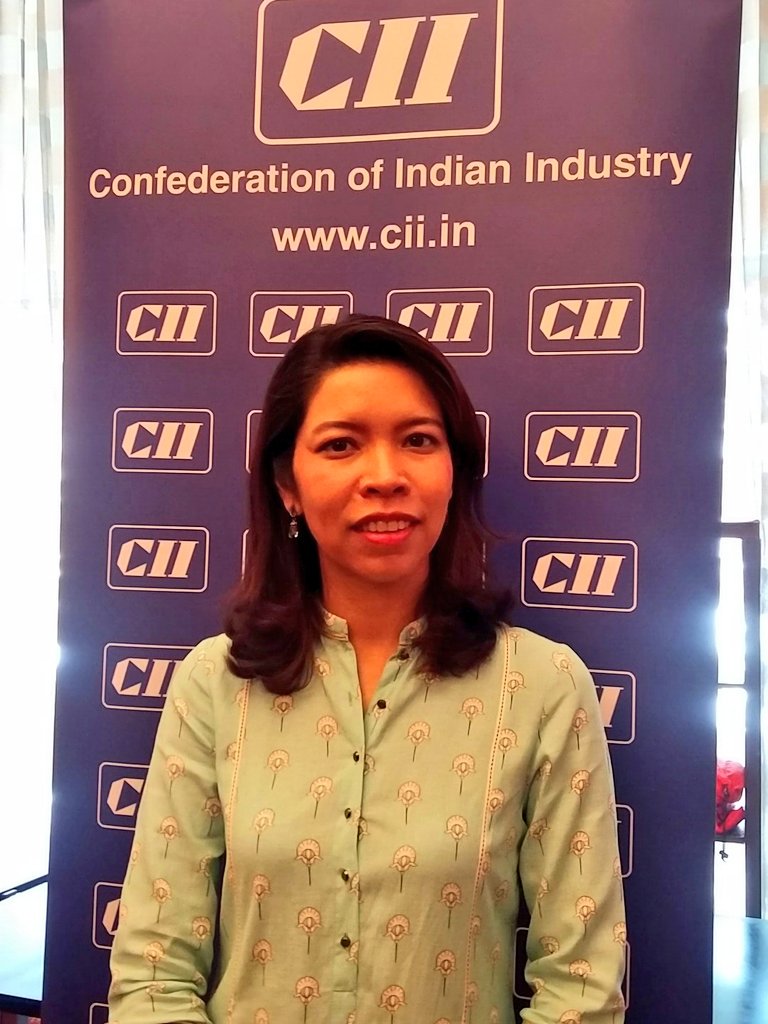 SoumyaTS3's tweet photo. Ms Jittima Nakamano Commercial Consul Thai Consulate
#MSME
#TNMSME
#CIIMSMESUMMIT
@CIIEvents
@FollowCII https://t.co/8g78m9cFvX