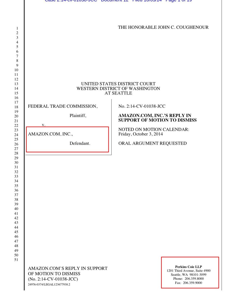 (9)  #FunFact Perkins Coie also represents Amazon, Starbucks and Facebook and Obama, who they defended during all pre-election lawsuits about his birth certificate.