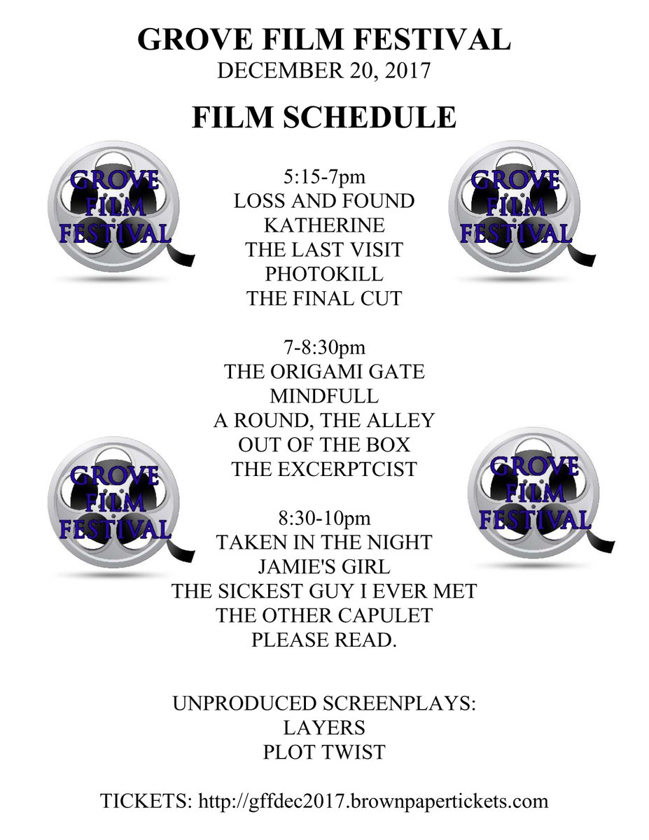 Grove Film Fest tweet media