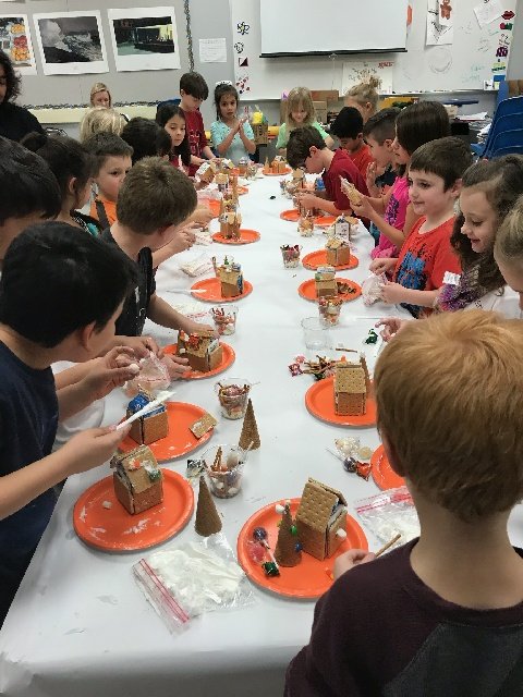 LT_StephanieS's tweet photo. @NISDLearningTre @NISDBraunStat Our Learning Tree students love to build! #gingerbreadhouse #learningtreeinspired #NISDinspired https://t.co/KY7068YZhr