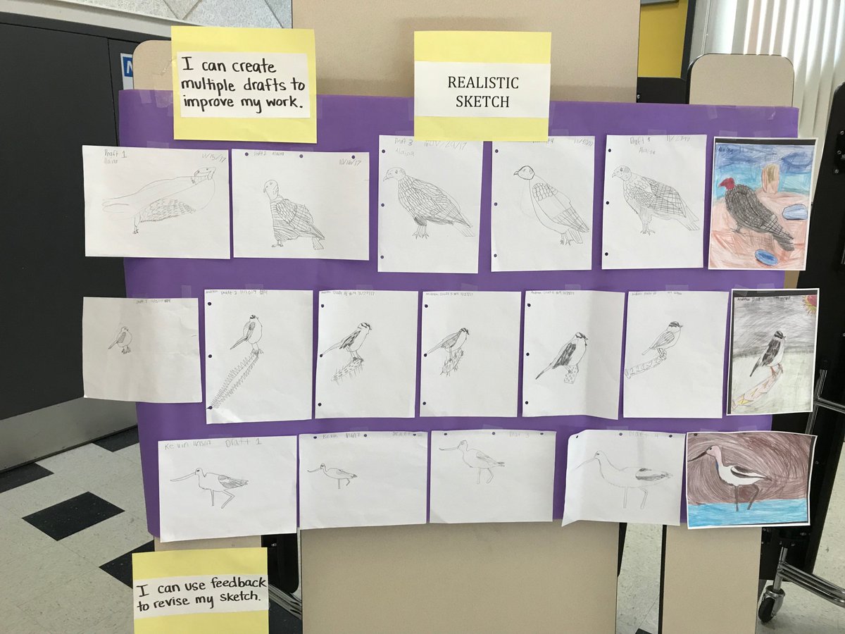 vongerer's tweet photo. Students had a blast sharing their work at our Bird Expedition Showcase! @RosemaryCUSD #cusdrockstar @ELeducation https://t.co/13IxUI4q87