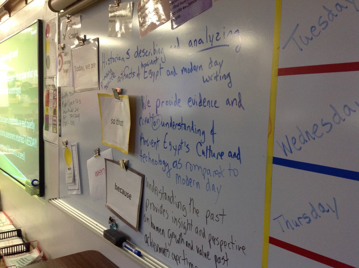 HistoryEdMNHS's tweet photo. Jen Bowser at Beaver Dam Middle School in WI taught her students about ancient Egyptian history by having students compare hieroglyphics to emojis! Students were highly engaged and building bridges to the past! @BDCitizen #sschat #historyedchat https://t.co/R7wbj6FWaB