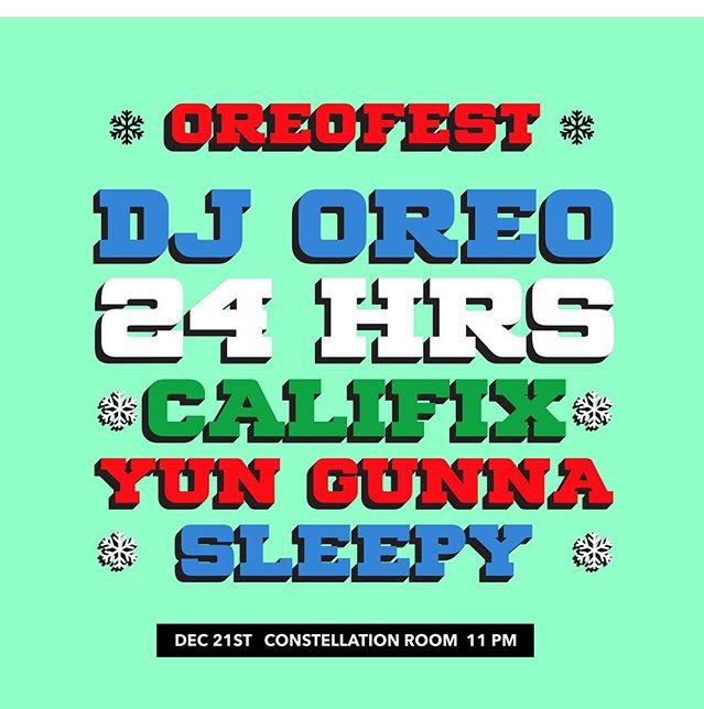 DannnyRose7ONE4's tweet photo. My Boyz @OfficialCalifix & @yun__gunna opening up for @24hrs this Thursday at the #OreoFest at @observatoryoc @11pm.
Hit the bro @official_iamish for tickets details 🎟🎟 https://t.co/pOruiy2VyS