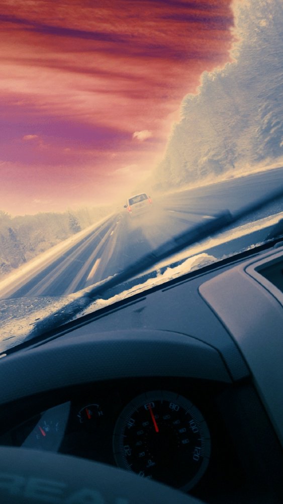 bugzma_athome's tweet photo. NE highway, thanks to Minutecast we knew when it was safe to leave! [filtered thru sc] #AccuWeatherCrowd #sponsored https://t.co/N7sNBB5bYl