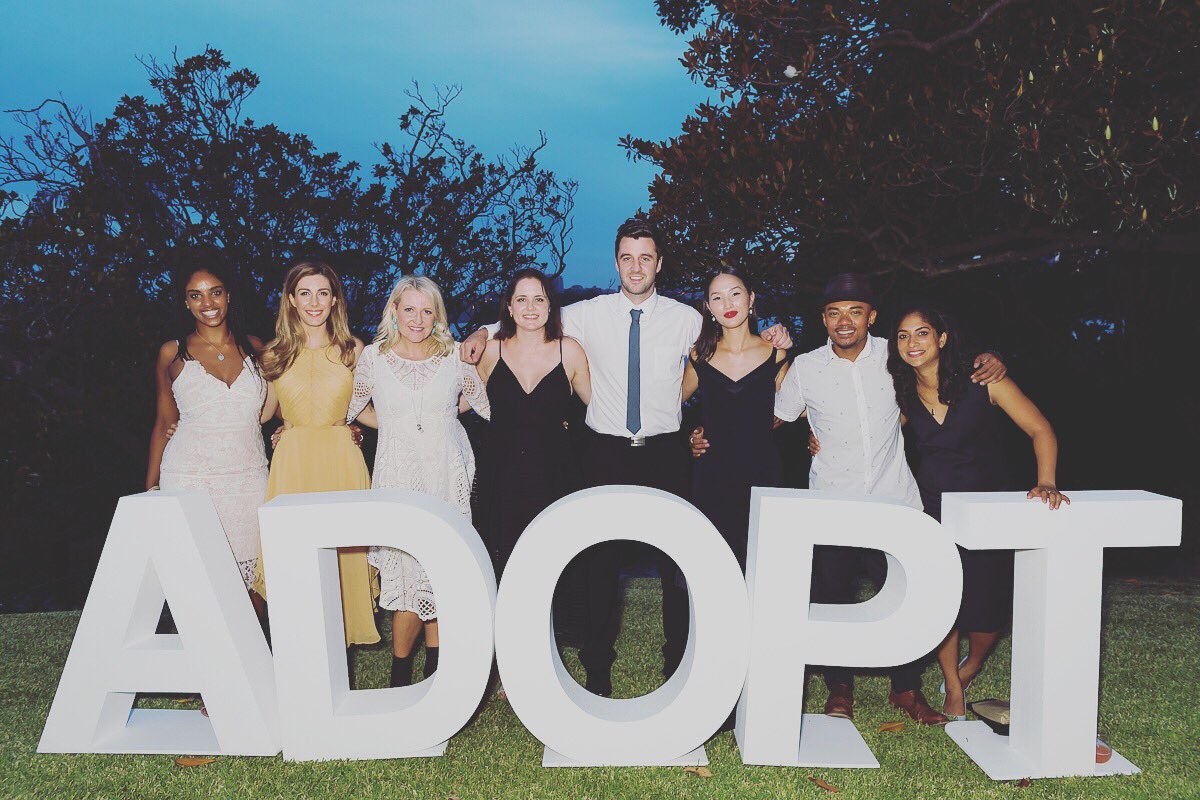 Love this little family, that have all come together for a special cause that has affected each and every one of us @adoptchangeau #ahomeforeverychild #permanency #adoptchange #adoption