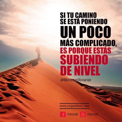 JurgenKlaric's tweet photo. Disciplina y perseverancia para subir de nivel. #FrasesJK #Motivación https://t.co/tap5HwISEe