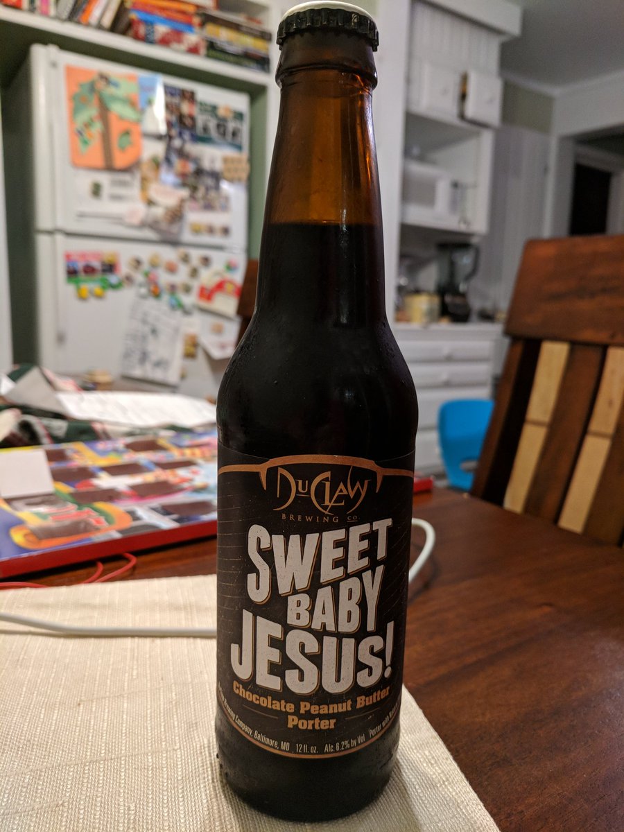 Advent Beer Day 19: <a href="/DuClawBrewing/">DuClaw Brewing Co.</a> Sweet Baby Jesus