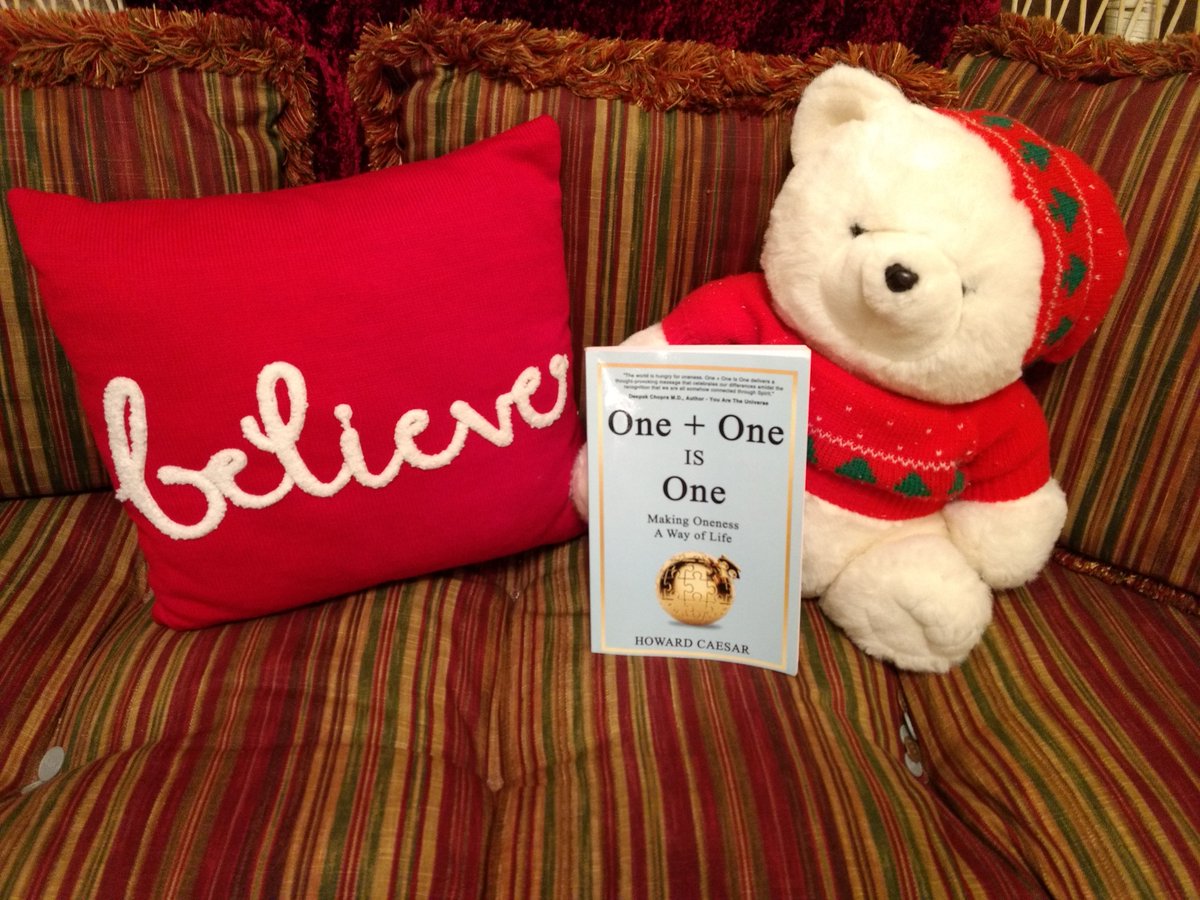 howardcaesar's tweet image. MARIANNE WILLIAMSON shared:  &quot;In One + One Is One&quot; Howard Caesar takes to the heart of every individuals spiritual journey. Rich with stories and examples, he reminds us that oneness is our true heritage and calling.&quot;  Amazon #1 Best Seller