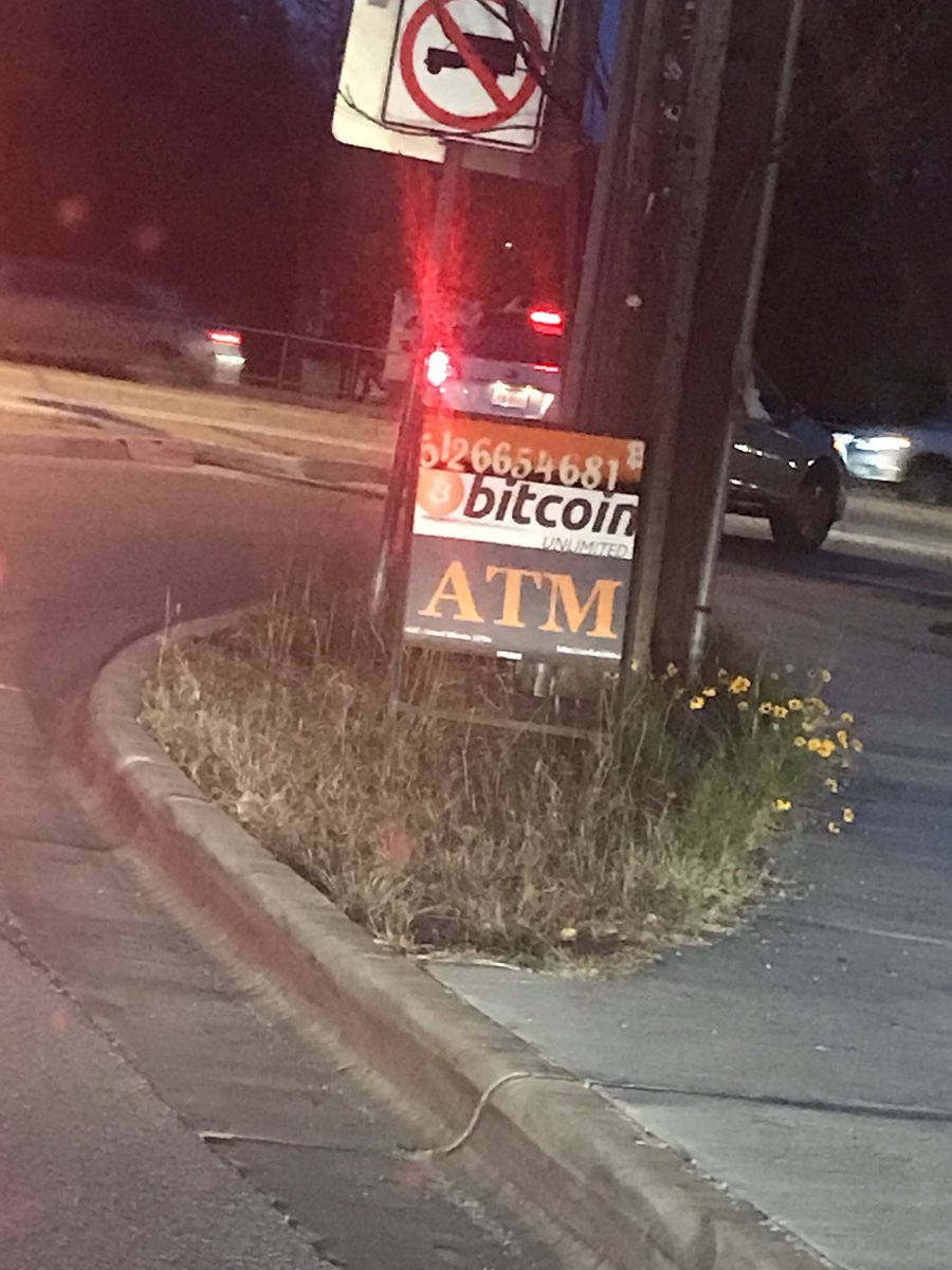 Don’t wait! Get at them #bitcoin atm’s quick! #blockchain #moosmits