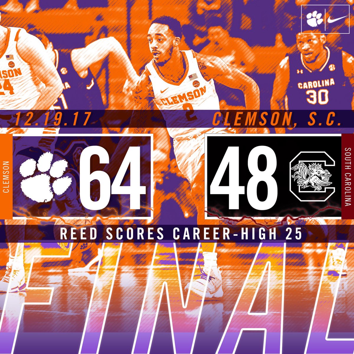 kselman's tweet photo. #OurState #JustLikeFootball  #JustLikeBaseball #Clemson #ALLIN https://t.co/p9D90m1cvu