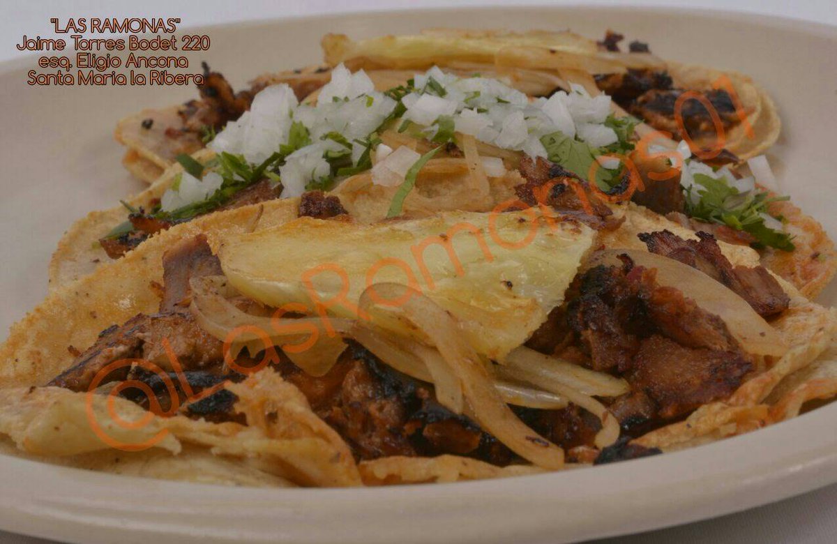 LasRamonas01's tweet photo. Para la cena disfruta de unos deliciosos tacos al pastor de #LasRamonas #EsquinadelSabor https://t.co/qSQyqR20Vn