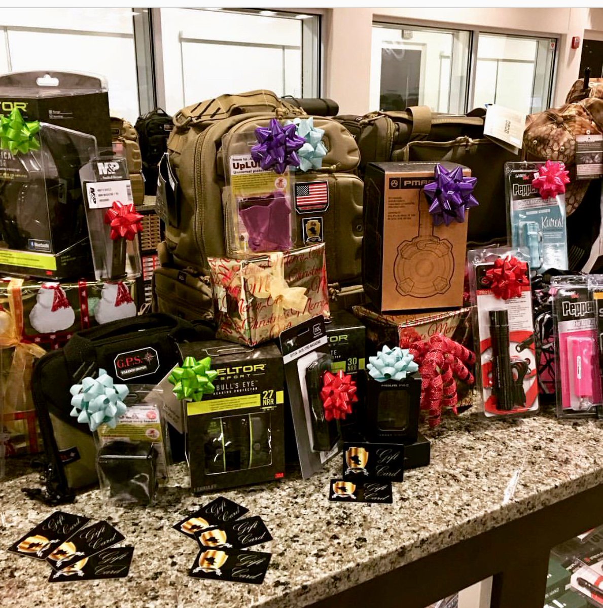ESSRange's tweet photo. There’s still time to get that perfect #Christmas gift at #EliteShootingSports So many choices #TacticalGear #Ammo #TacticalFlashlights #PepperSpray #GPS #GiftCards #BullDogCases https://t.co/69QkWspBl5 https://t.co/90W1A5dKsu
