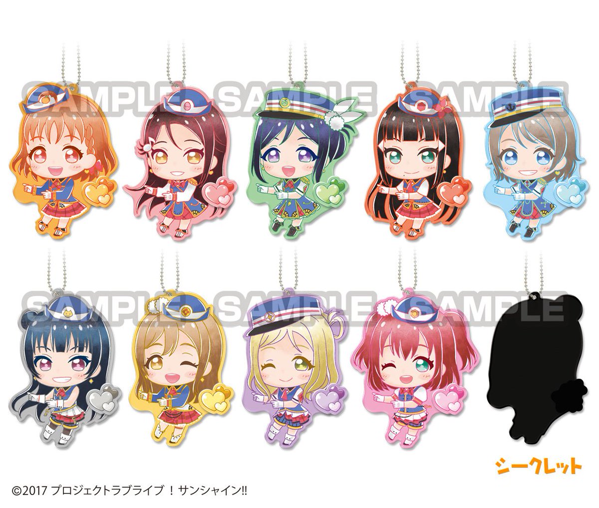 ラブライブ！サンシャイン!!の「Aqours 手つなぎデフォルメ