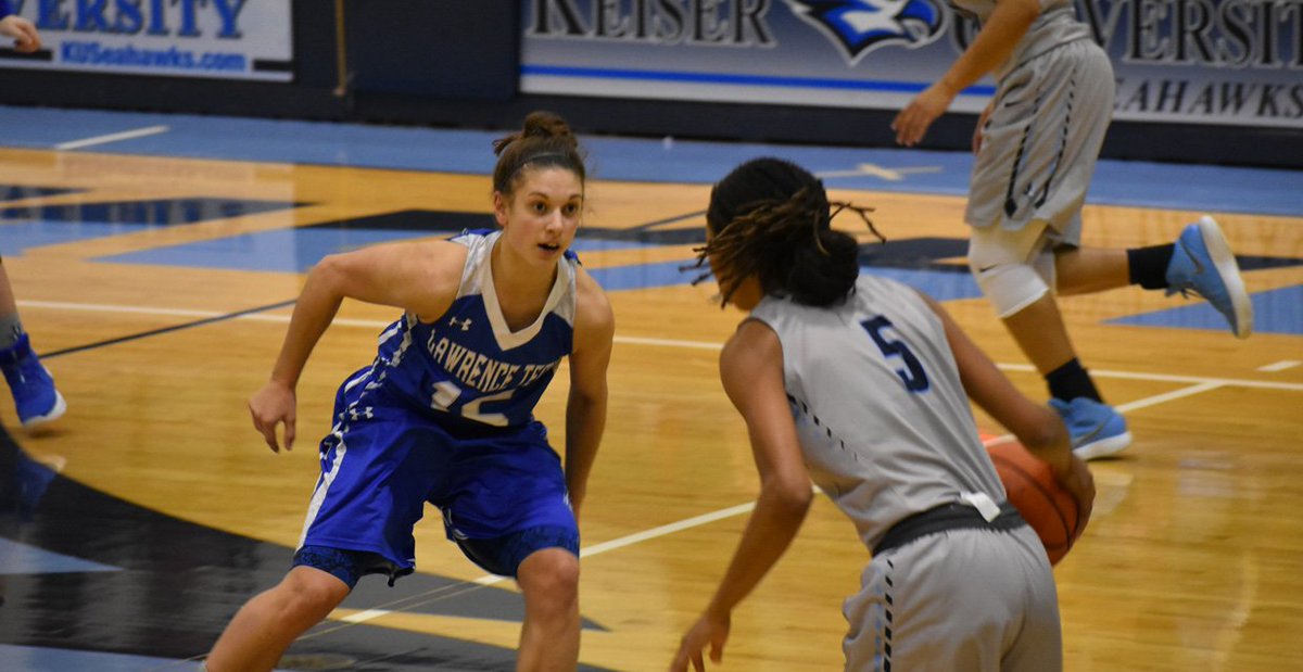 LTUAthletics's tweet photo. WBB | @LTUWBasketball Holds on for 82-77 win at Keiser; Face Thomas (Ga.) on Wednesday at 7 p.m. #BlueDev - https://t.co/i4DHA4vMp5 https://t.co/piOyeiU2K4