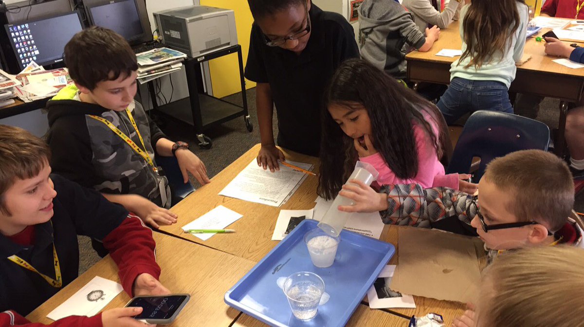 katlynkline90's tweet photo. Loved seeing my students work together while making observations during our class science project! https://t.co/XNi8fVH9N8