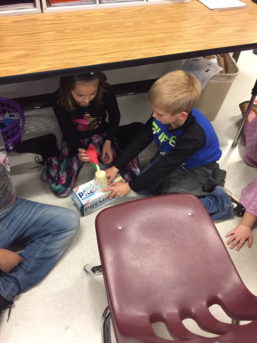 MrsHowell3BG's tweet photo. Designing catapults to launch the elf back up on the roof top to help Santa deliver his packages. #personalbestbgsa https://t.co/5JLdkphK5W