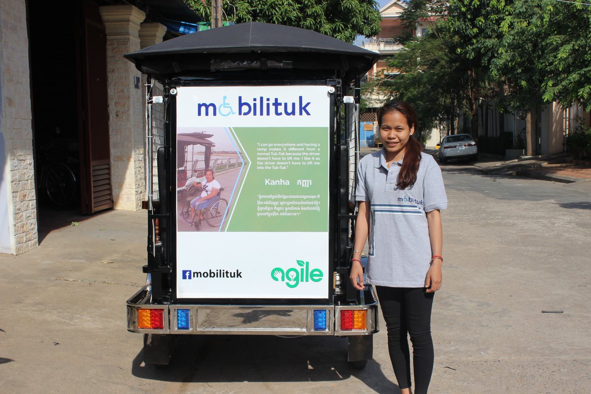 <a href="/mobilituk/">Mobilituk</a> have a new addition to our fleet. Help us create change in Cambodia by supporting our Crowdfunding campaign: generosity.com/fundraisers/mo… 

#50in50 #accessibility #mobilituk #cambodia #CHANGE