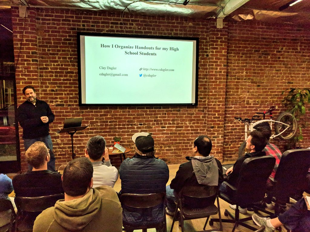 sac_js's tweet photo. And closing us out, @cdagler shows us how he organizes his student hand outs on his website! https://t.co/Svjh3qBBiL