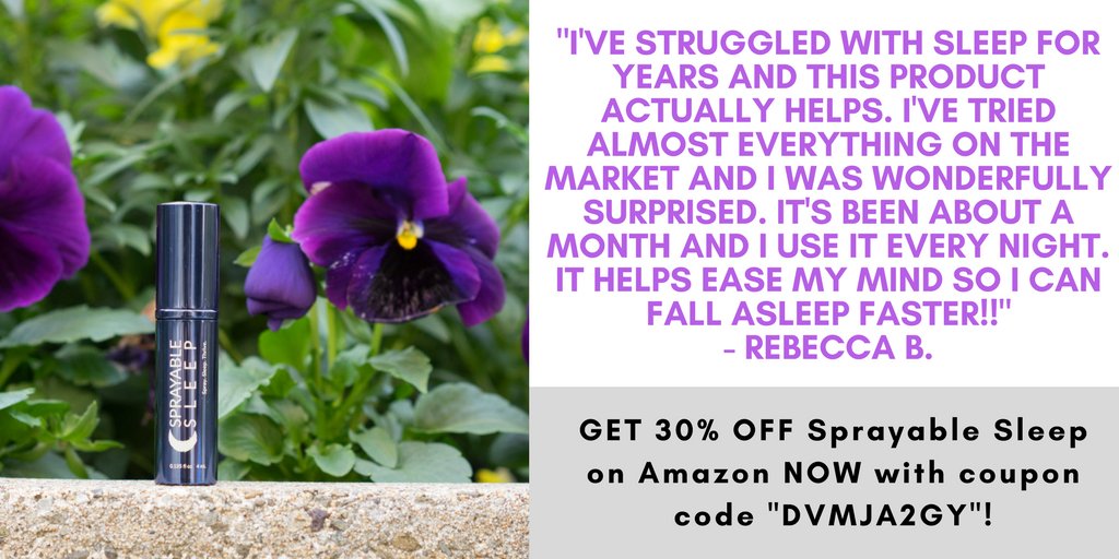 sprayable's tweet photo. Save 30% OFF NOW On Sprayable Sleep 
at https://t.co/fhBBKazF1n with Coupon Code DVMJA2GY

#sleep #presents #sleepyhead #christmas #bedtime #sleeping #amazon #amazondeal #coupon #couponcode #melatonin #sleepaid #goodnight #testimonial #insomnia #holidaysideas #giftideas #gifts https://t.co/wKeqqqXPe4