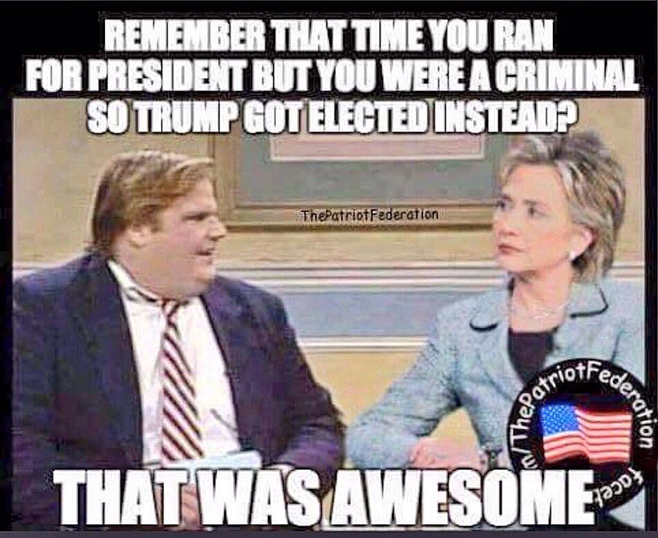 TwittToday69's tweet photo. Question for @HillaryClinton only... ๐
Was Strzok the guy that took a hammer to your phones? ๐จ
I mean the guy was everywhere else covering for you, so I naturally assumed.....
#StrzokInsurancePolicy #StrzokWouldBeAssassin? https://t.co/34JCAotpIA