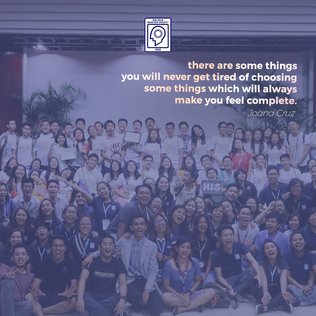 GeneSoc1983's tweet photo. (4/9)
GeneSoc presents 34 writings made by the members themselves, as part of the celebration of our 34th anniversary.
34 years of relentless passion.
34 years of achieving excellence.
34 years of GeneSoc.
Happy anniversary, brods and sisses! πβ¨
#GeneSoc34ever https://t.co/GQU6JlJ0cQ