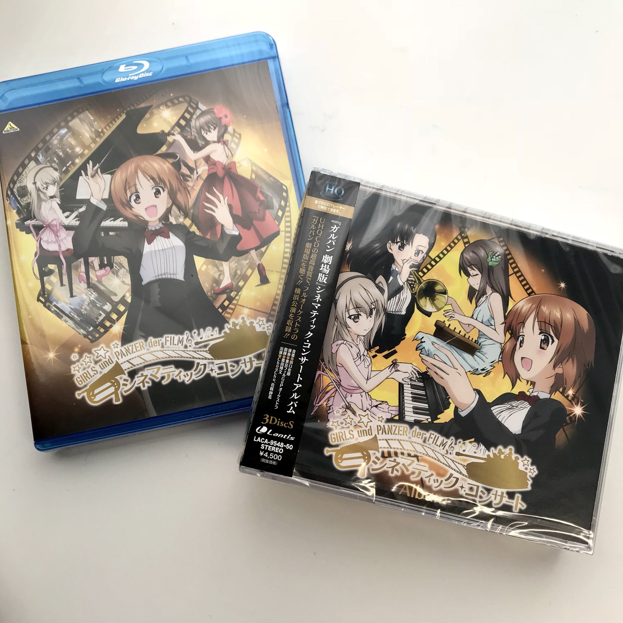 佐咲紗花 本日発売 この夏開催したガルパン 劇場版シネマティック コンサートのcdアルバムが本日リリース ３枚組の大ボリュームで 初披露 ど緊張の Grand Symphony のオーケストラver も収録されています 映像bdはあさって22日発売 ゲットして