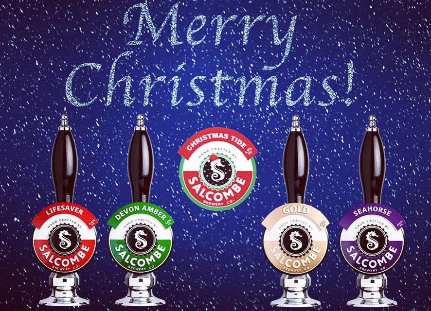 Our beers are feeling #festive Happy Christmas everyone!!! #festiveseason #Beers #Christmas2017 #tistheseason #HappyHolidays