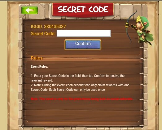 secret codes for castle clash secret codes for castle clash