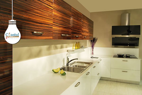 coastallight's tweet photo. Task lighting in the kitchen is a big deal and is the first type of lighting designers think about when designing a kitchen! Lighting should be placed over the island and under cabinets to light up your countertops for food preparation. Visit our showroom to explore more options! https://t.co/nKrrykGyK3