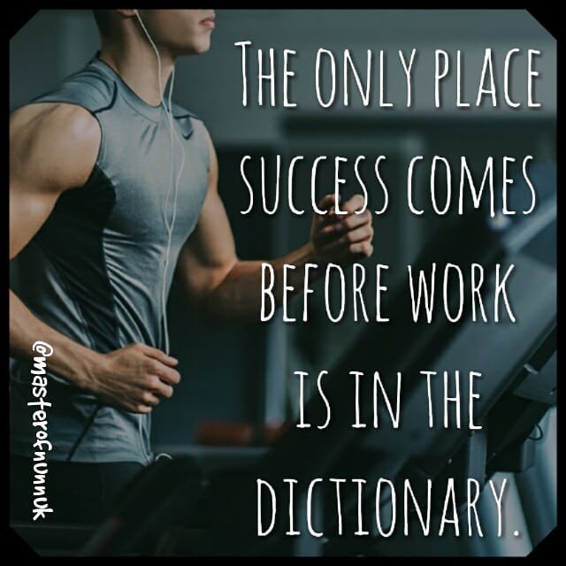 Reposting @masterofnunnuk:
Everything. Everything begins with work. Never forget that!

Like, Comment and
Follow: @masterofnunnuk