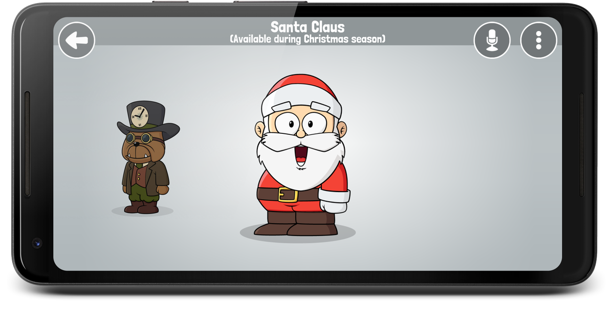 voicetooner's tweet photo. Wish your friends Merry Christmas with VoiceTooner. Santa has arrived! https://t.co/p7PNagDiOo