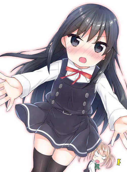 朝潮「司令官…ハグしましょう!」 #艦これ 