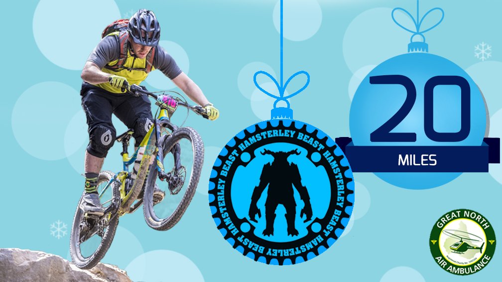 GNairambulance's tweet photo. Behind door 20 of the advent calendar lurks... THE BEAST! 

2018 promises another roaring ride around Hamsterley Forest on this biking challenge, which offers a 20 mile, 40 mile or 66.6 mile option.

Secure your spot today: https://t.co/oGIwAaFk3F https://t.co/PDVn6F56Ji