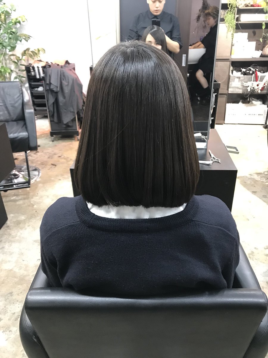 Atsutoshi Garte代表 高校生をバッサリ ロングボブにしました Atsutoshi Garte代表 高校生をバッサリ ロングボブにしました