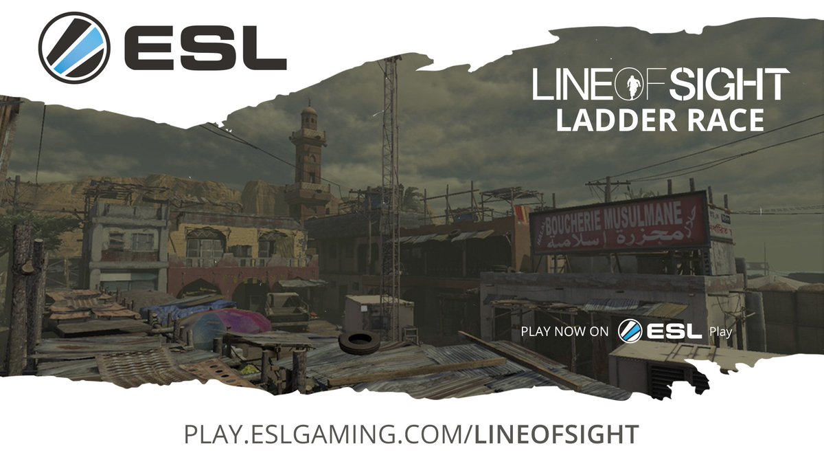 You can still join the #LineofSight Ladder Race. Just join with your team, play &amp; win prizes! For all details check out our detailed news: esl.gg/2CdYB1i