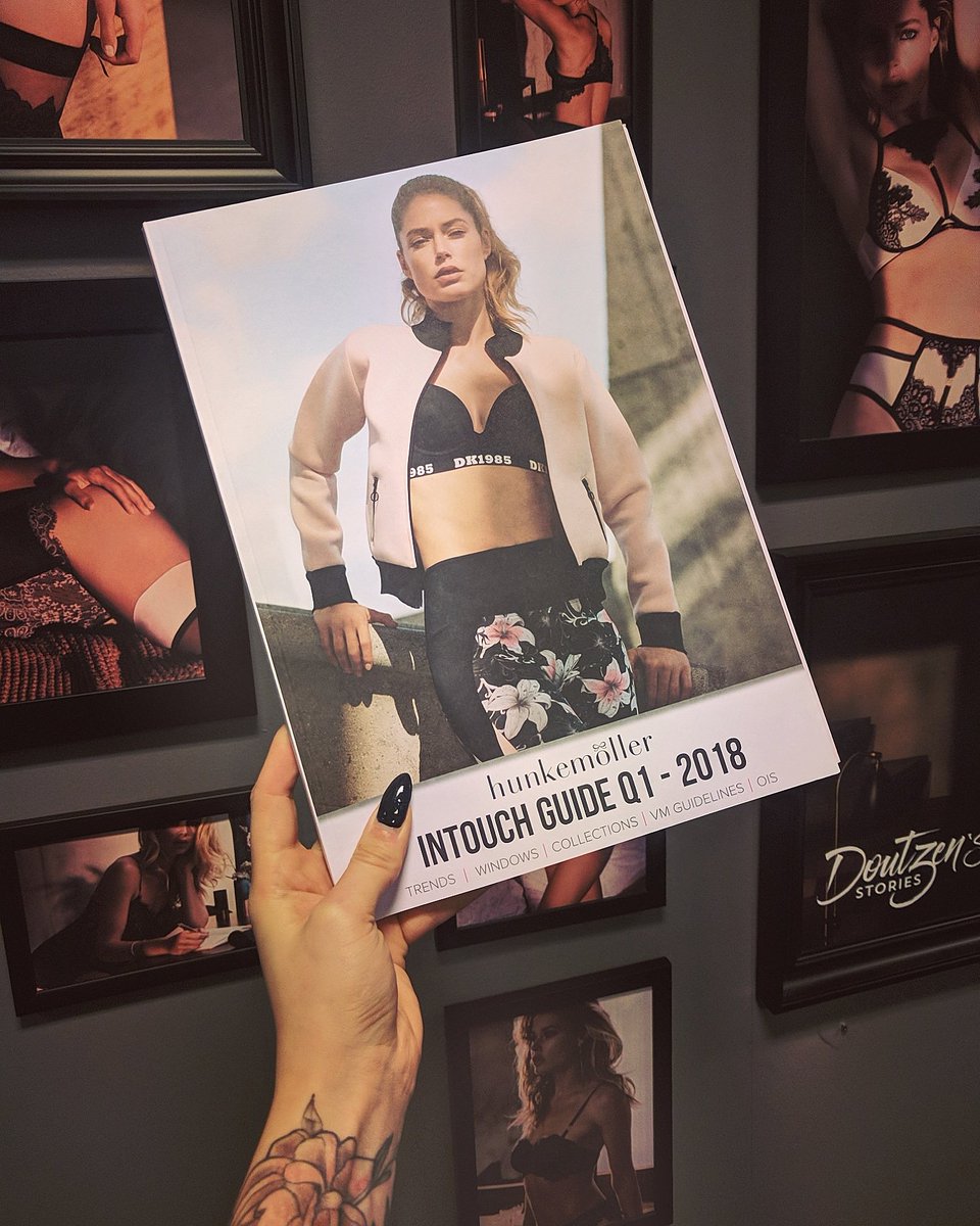 Pretty stoked about the new InTouch Guide! <a href="/Hunkemoller/">Hunkemöller</a> 's new way of combining the classic Collection Book and VM! ❤️ #Hunkemöller #intouch