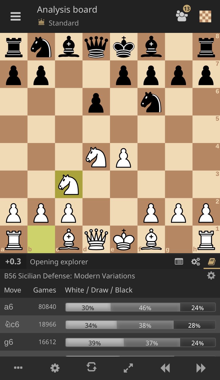 lichess.org on X: Our free app has an analysis board with computer analysis,  opening books (Masters opening book + Lichess opening book) and tablebases,  just like the website.  / X