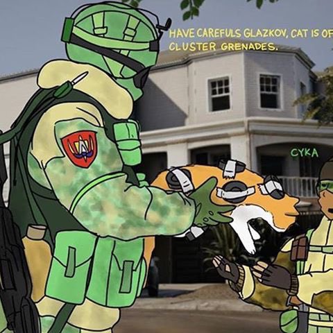 “Operating with my boy Glaz.”