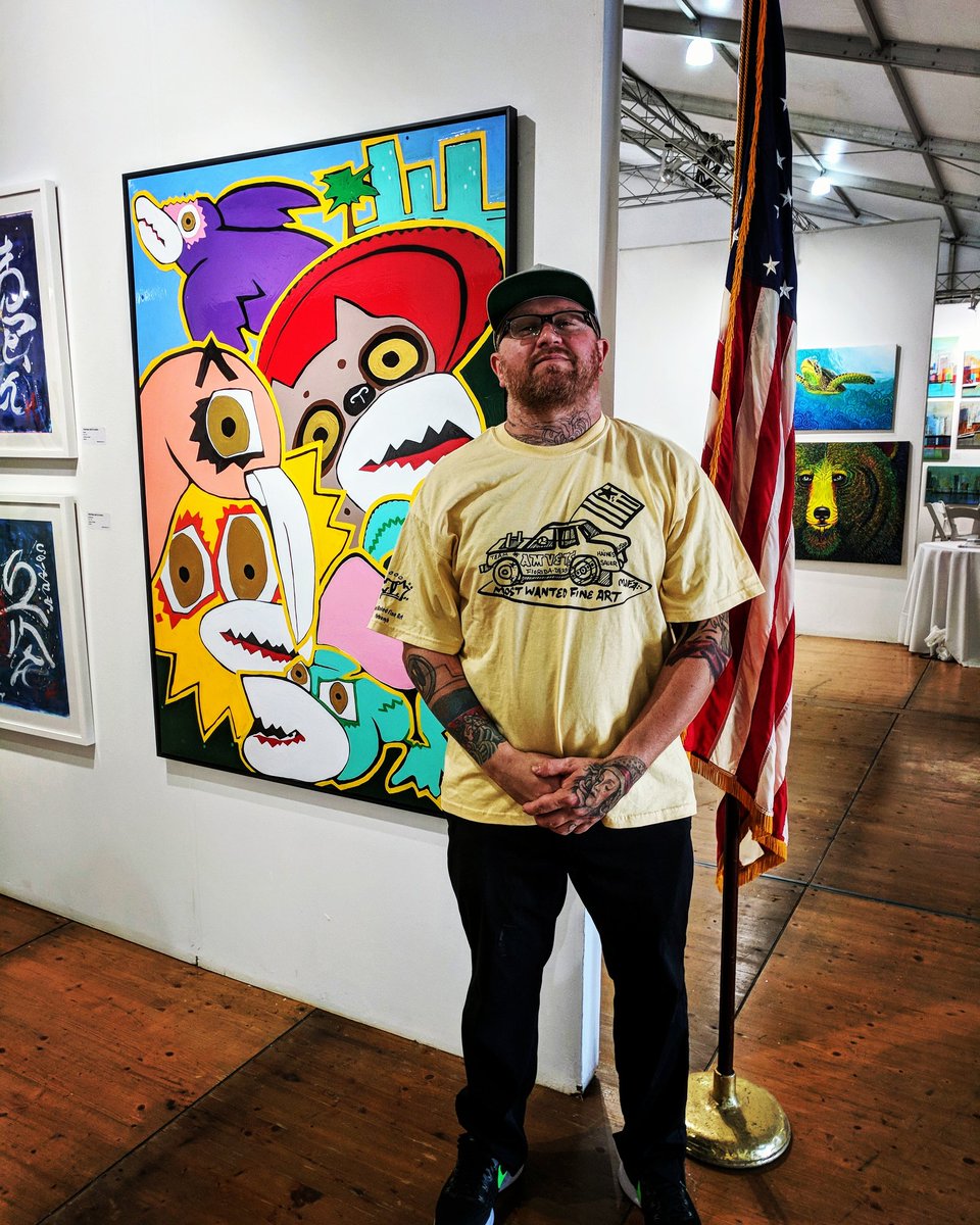 .<a href="/artblendGallery/">artblend Gallery</a>  congratulations <a href="/mostwanted5015/">jason sauer</a> for selling your $14k painting <a href="/ArtBasel/">Art Basel</a> #spectrum