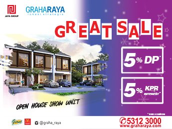promo spektakuler di kahir tahun dari Graha Raya