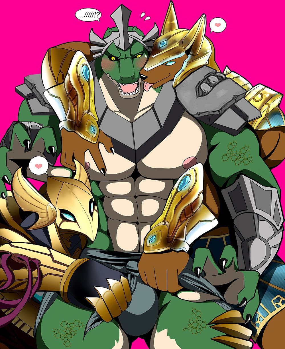 某虎 虎謙幸悟 Azir Renekton Nasus アジール レネクトン ナサス League Of Legends リーグ オブ レジェンド T Co Po0k31fhkn Twitter