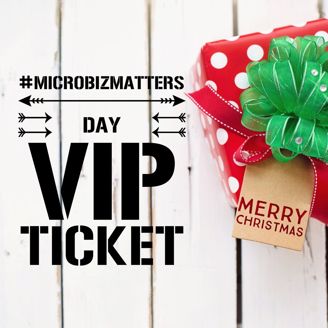 MicroBizMatters's tweet photo. Stuck what to get your #MicroBizMate for Christmas ?
You could treat them to a VIP Ticket for #MicroBizMatters Day Live Event on Friday 12th January @XYZworks_social https://t.co/sfgdYUHqe4 https://t.co/xFJkLjj4iK